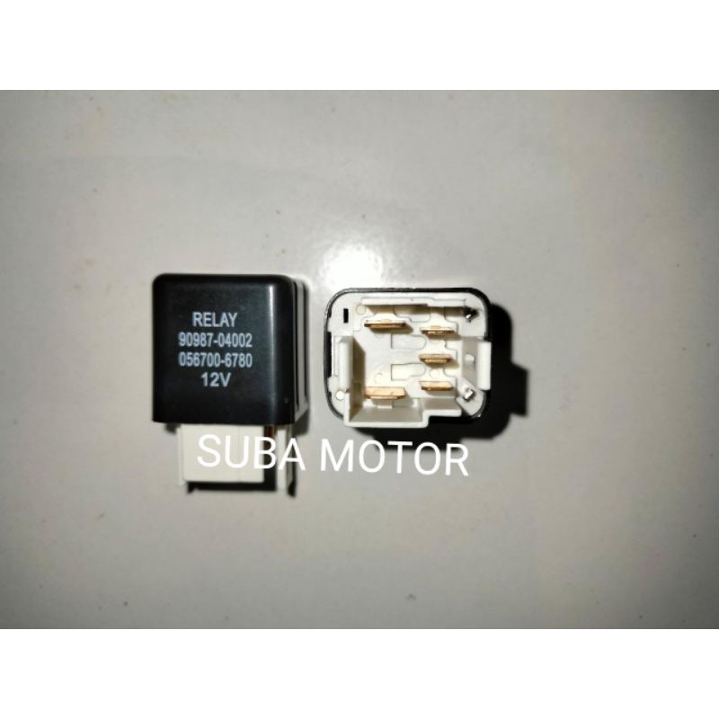 RELAY BLOWER 90987-04002 KAKI5 RELAY MAIN ENGINE EFI FUSE BOX GREAT COROLLA KIJANG KAPSUL