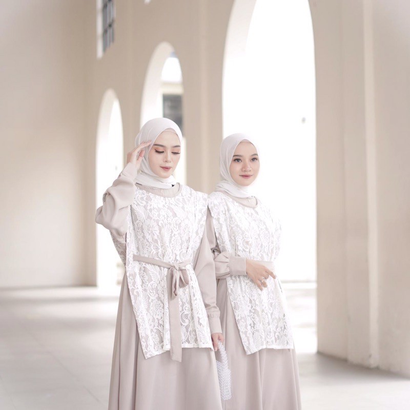 KINTA DRESS IVORY