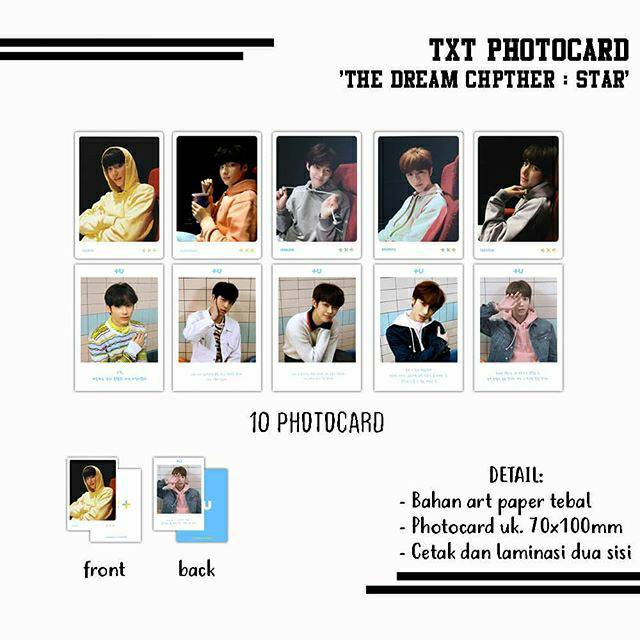 TXT PHOTOCARD - THR DREAM CHAPTER: STAR