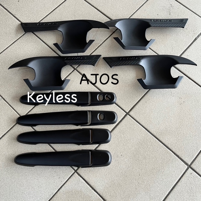 Paket Handle Outer All New Terios Hitam Type Keyless Tutup Tangki