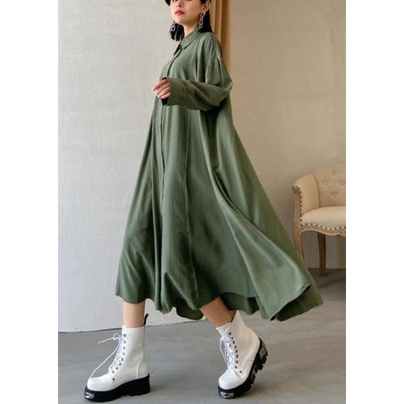 Kemeja oversize dress kemeja Korean style