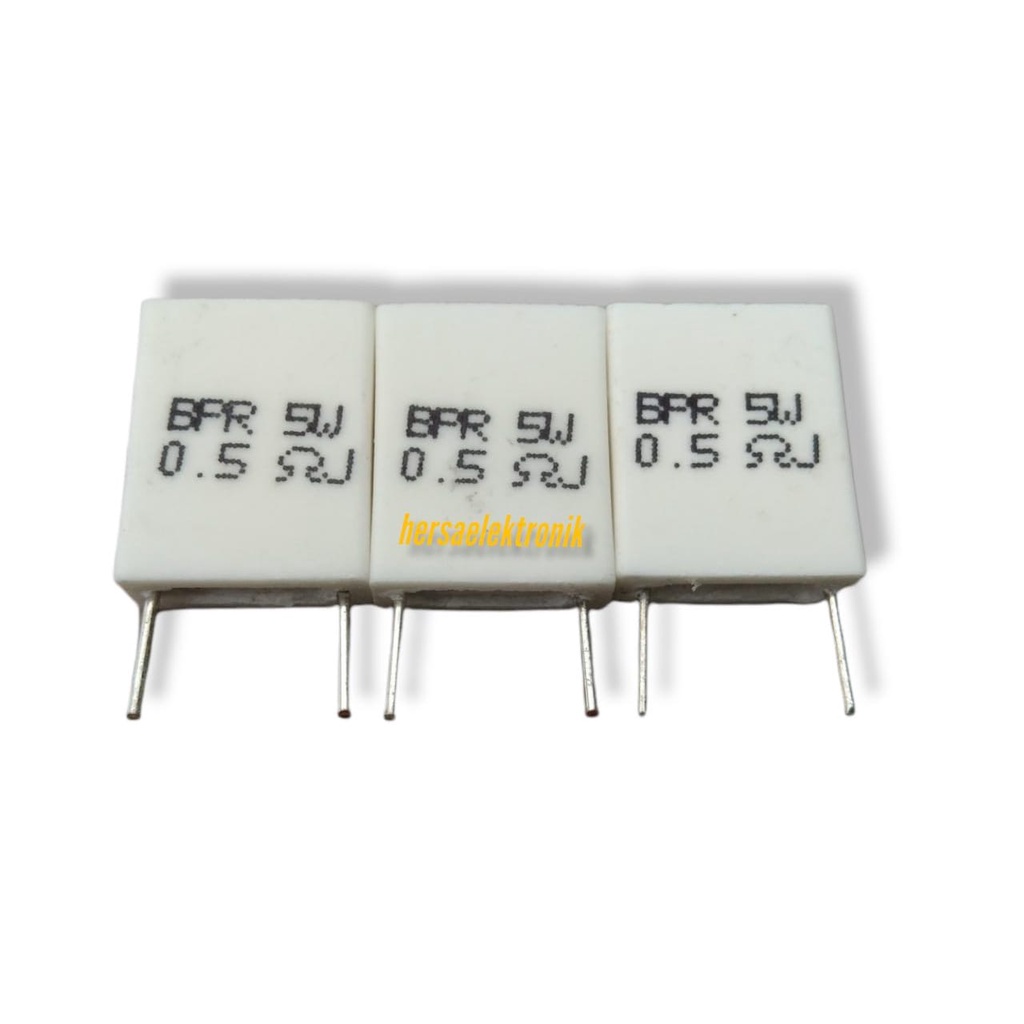 Resistor 5 Watt BPR 0.5 R(5watt)