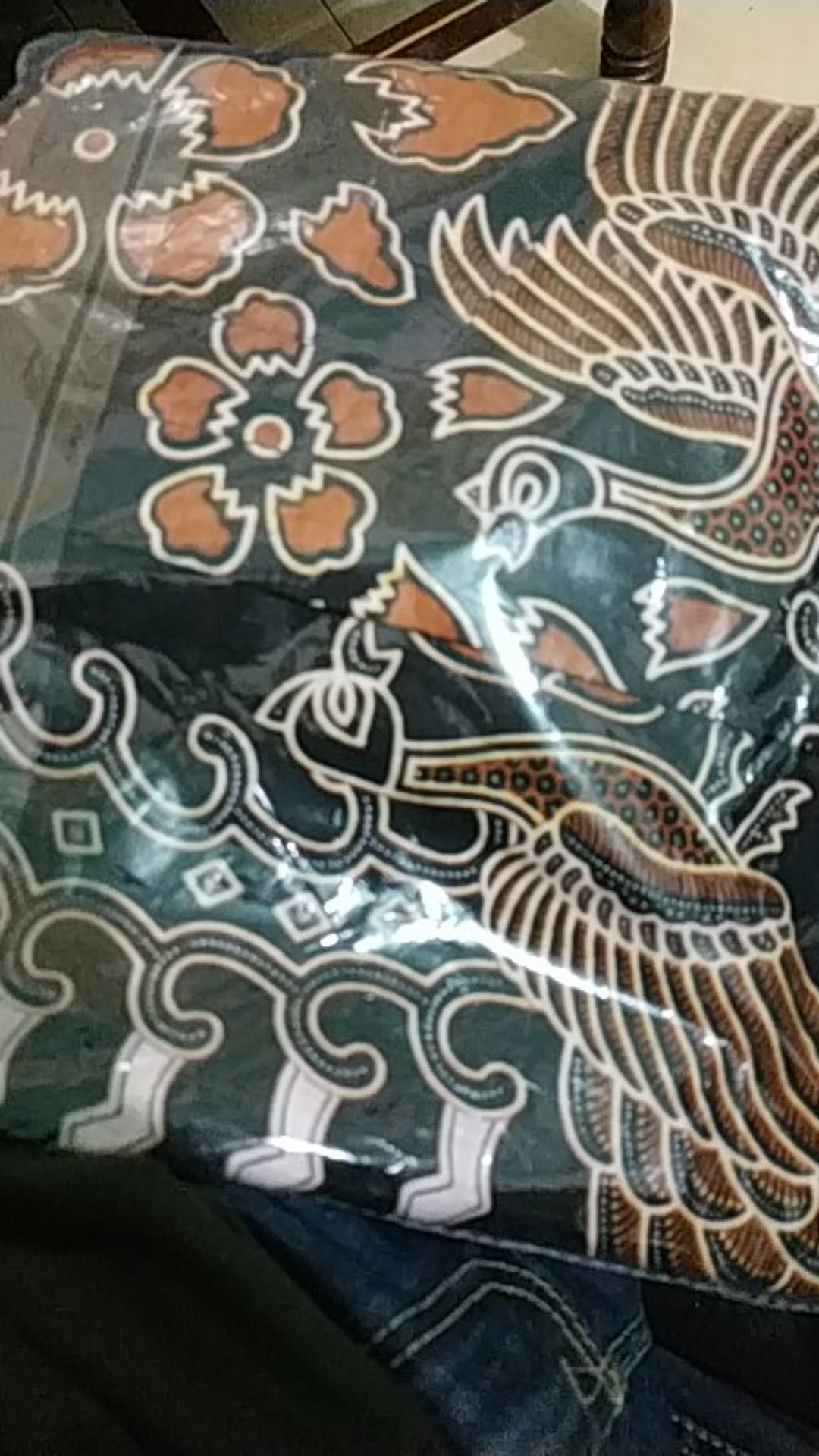 Batik Pria Lengan Panjang Batik Azmil Hrb026 Motif Keratonan Kode 002 Size M L Xl Xxl Reguler