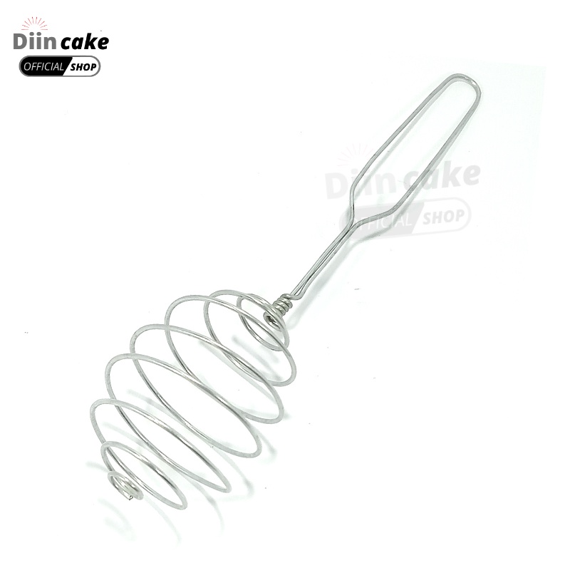 Kocokan Telur Spiral Stainless Pengaduk Adonan Serba Guna ( Medium )