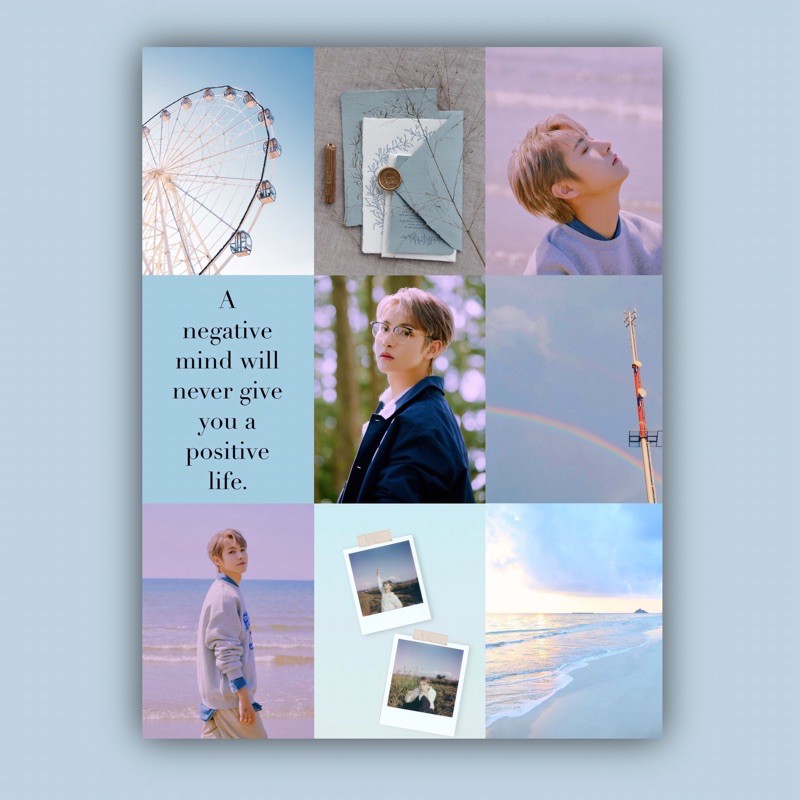 Walldecor NCT U FROM HOME Renjun Mini Poster Dinding A5 Hiasan Aesthetic Murah KPOP Terlaris