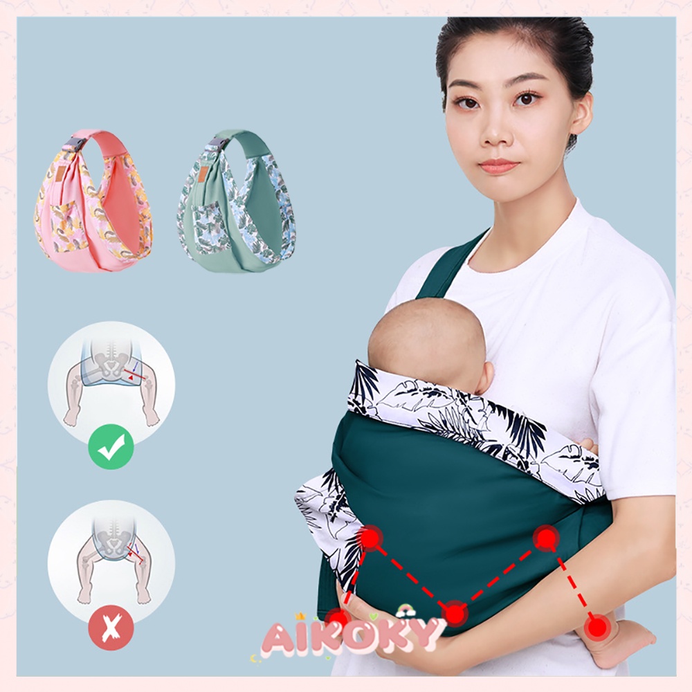 Aikoky Gendongan bayi samping/Multifungsi baby carrier newborn