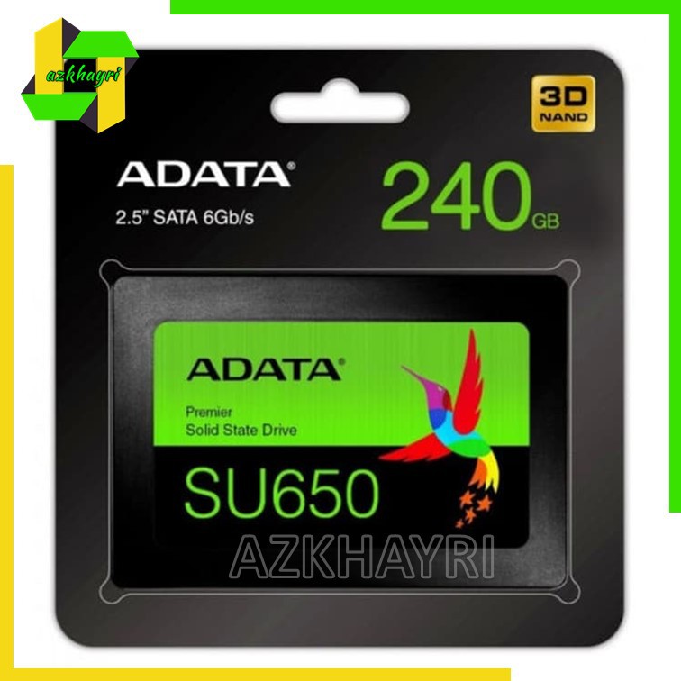 SSD Adata SU650 Internal 2.5&quot; SATA 3 120 240GB Solid State Drive