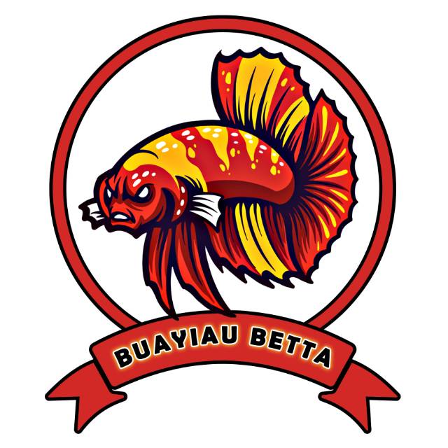 Logo Ikan Cupang Keren Berbagi Ilmu Belajar Bersama