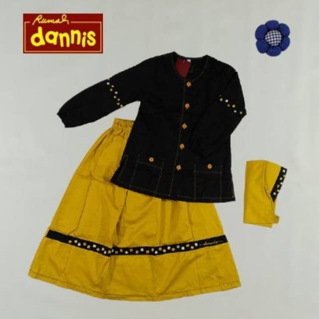  Baju  muslim Dannis  anak  perempuan size 03 Shopee Indonesia