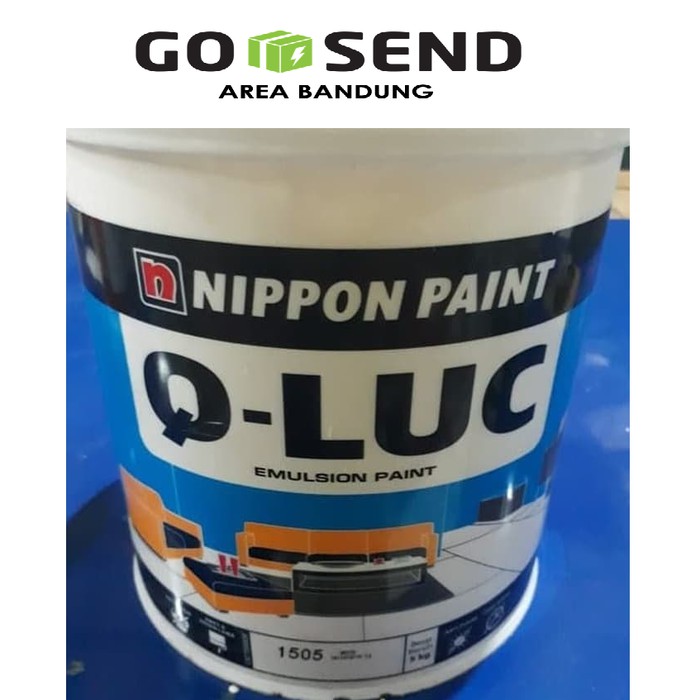 Jual Cat Tembok Putih Q Luc Qluc Pail Kg Ember Besar Nippon Paint Srnew Indonesia Shopee