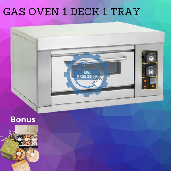 Oven Gas 1 Deck 1 Tray - Gas Oven 1 Deck 1 Tray Berkualitas