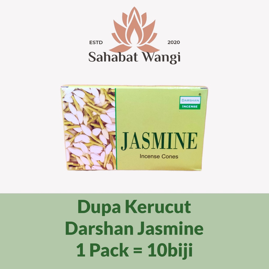 Hio Dupa Kerucut India Darshan Jasmine 1 Pack