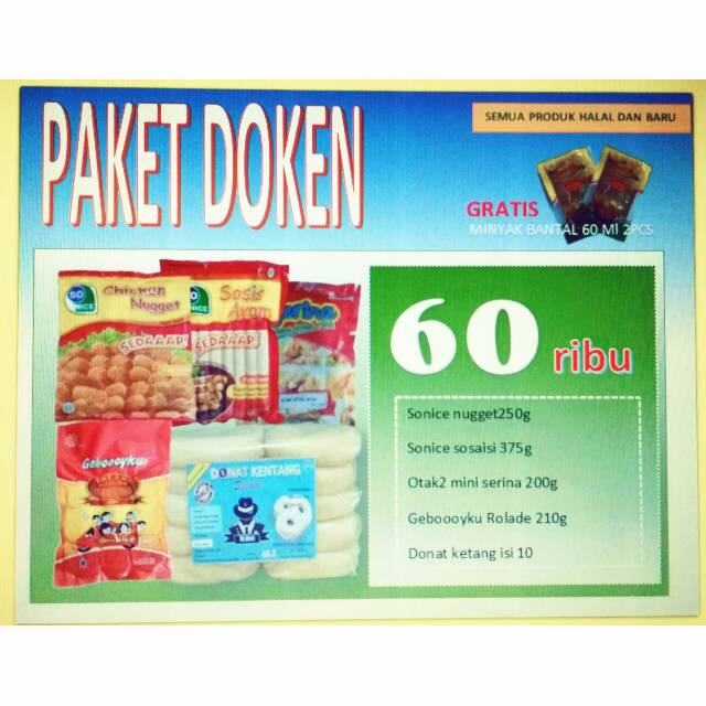 

Paket frozen food