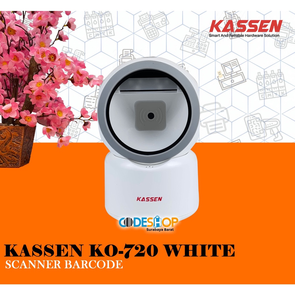 OMNI DIRECTIONAL SCANNER BARCODE QR KASSEN KO 720 / KO720 / KO-720 MURAH