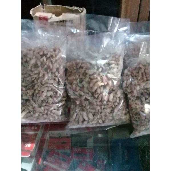 

beby cumi asin KERING 100% Pilihan SUPER cumi asin Ukuran. 0,5-1cm