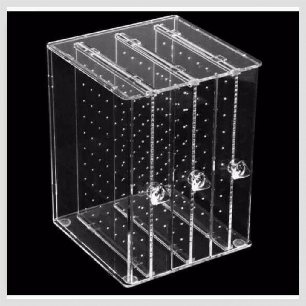 Acrylic Akrilik Tempat Rak Anting 3 Laci