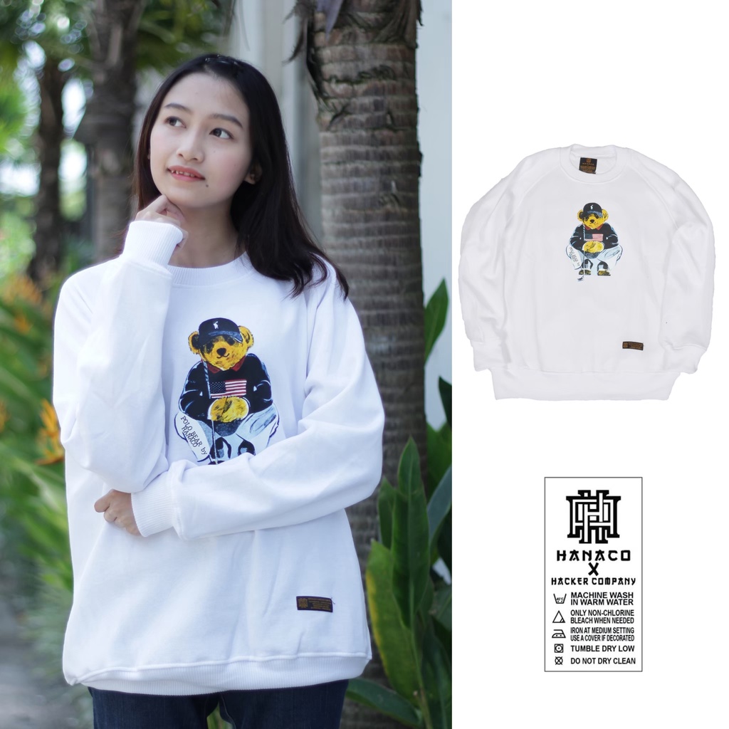 Crewneck oversize fashion wanita kekinian terkece &amp; terbaru