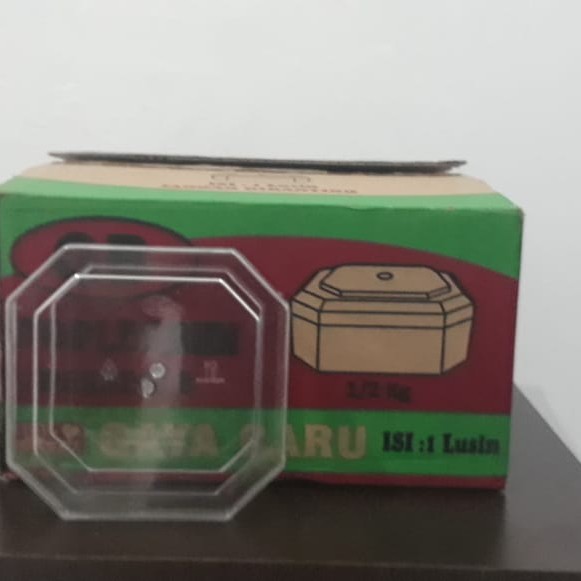 Toples Kue Kering Plastik Didi/Segi 8 - 500 gr