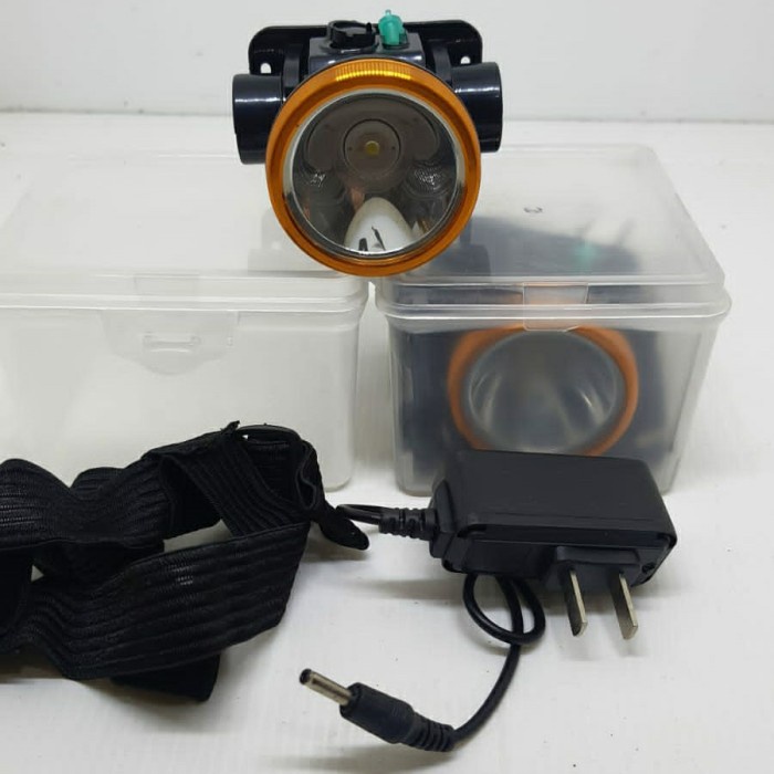 head lamp led senter lampu kepala led 20 watt putih