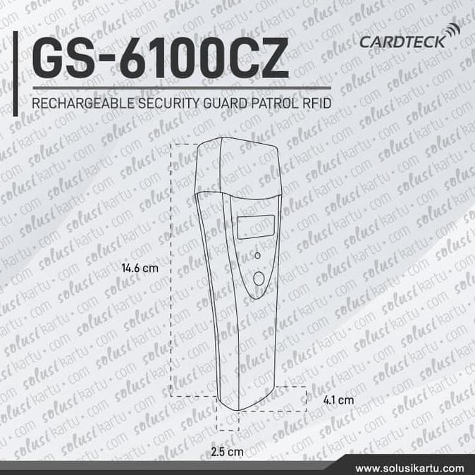 RFID Proximity EM 125KHz Guard Patrol Rechargeable Security System