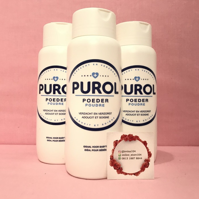 terlaris Purol Poeder / Powder / Bedak Bayi 100 Gr murah