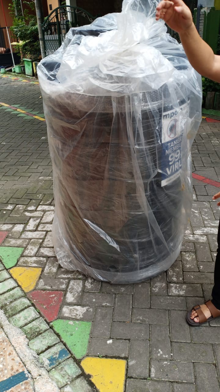 Mpoin Plus 375 L Wave -  Sni Tangki Air Tandon Air Toren Air Anti Pecah Anti Lumut Garansi 25th