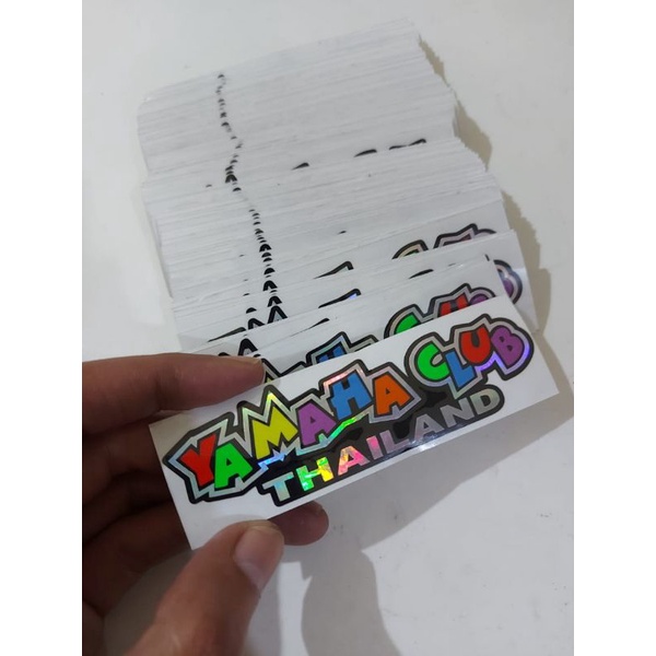 STICKER stiker CLUB THAILAND cutting