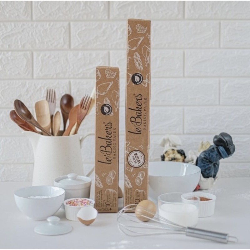 Le Bakers 40cm Brown Baking Paper
