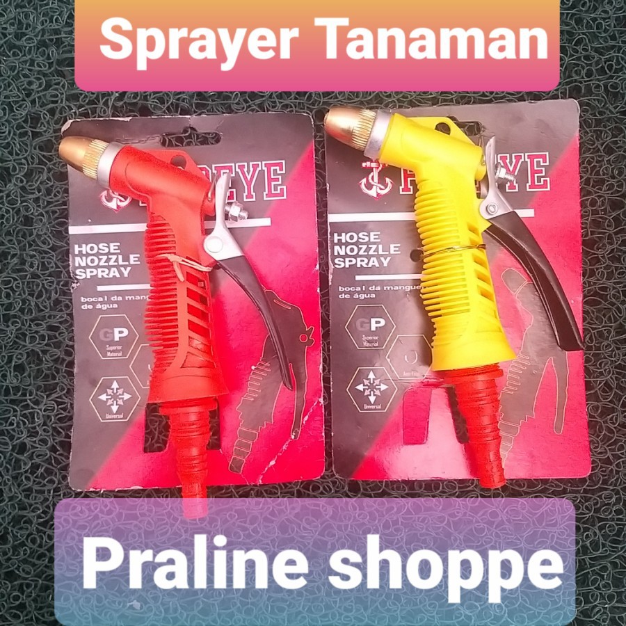 Sprayer Tanaman Hose Nozzle Sprayer Kepala Semprotan Taman
