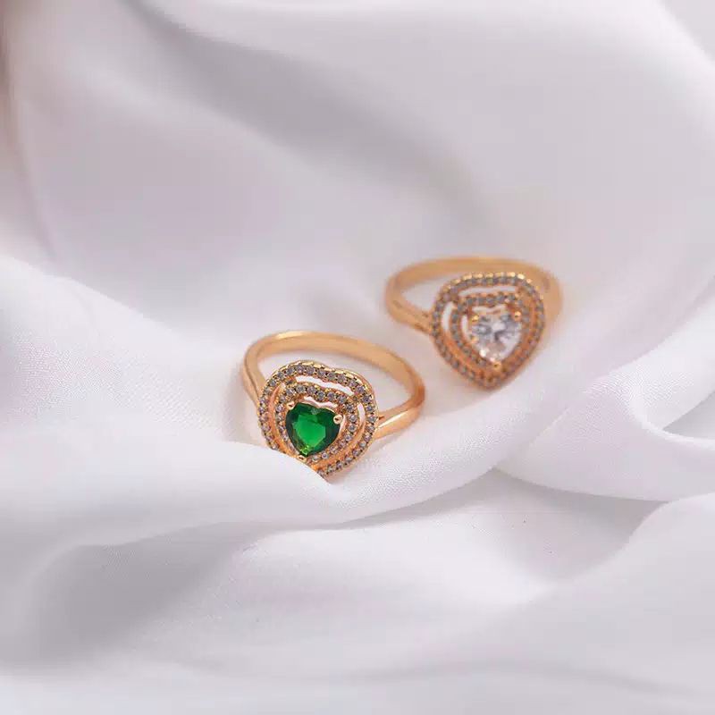 cincin batu permata grosir wanita korea