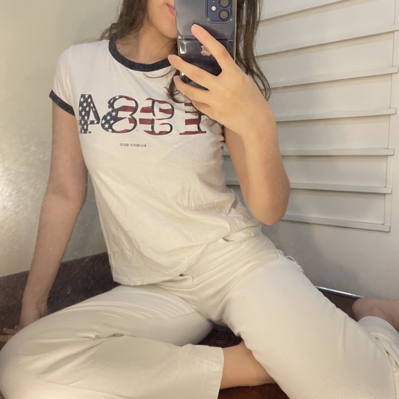 bershka ring tee