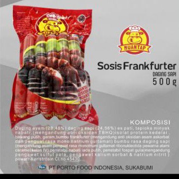 

MUANTAP SOSIS FRANKFURTER DAGING SAPI 10+1S 500GR