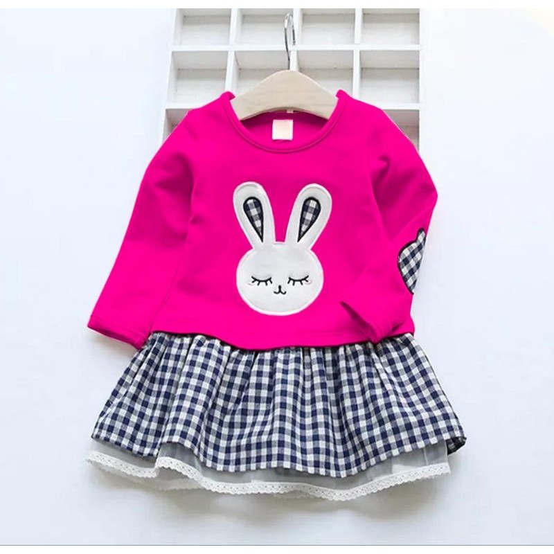 Dress Anak Cewek / Dress Anak Usia 3-5 Tahun / Dress Anak Korea / Dress Rawnie