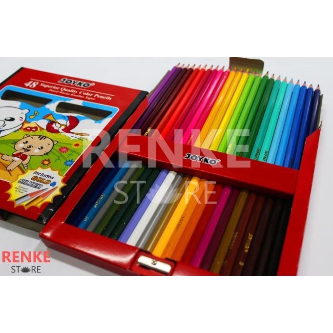 

Pensil Warna Joyko 48 - Color / Colour Pencils