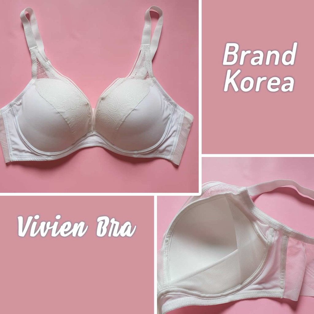Vivien BRA (KOREAN BRAND) tanpa kawat Size 36A// sisa ekspor