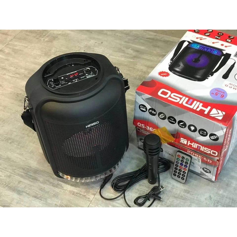 SPEAKER BLUETOOTH QS-4001 SPEAKER 8&quot; 2000W - SPEAKER KARAOKE WIRELESS BONUS MIC + REMOTE SPEAKER 8 INCH