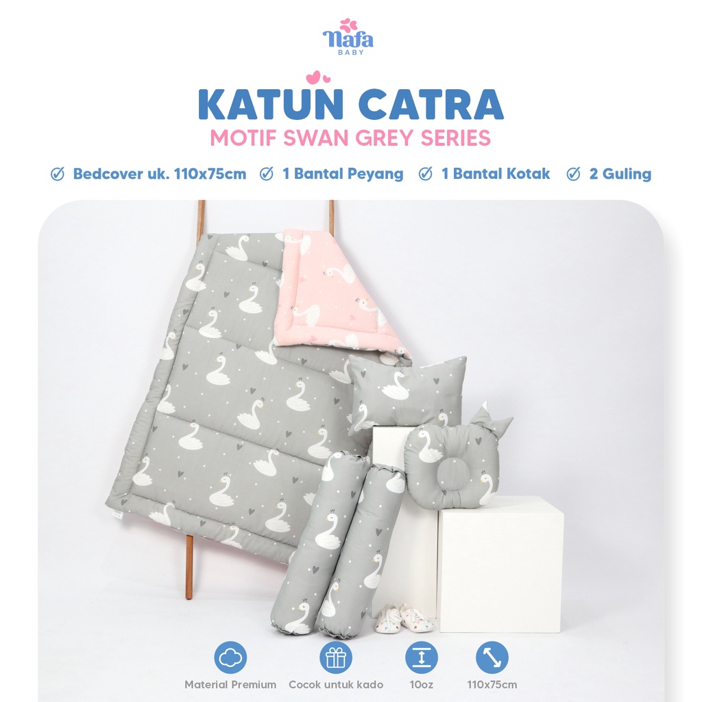 NAFA BABY - Bedcover Baby Set Matras Selimut Sarung Bantal Guling