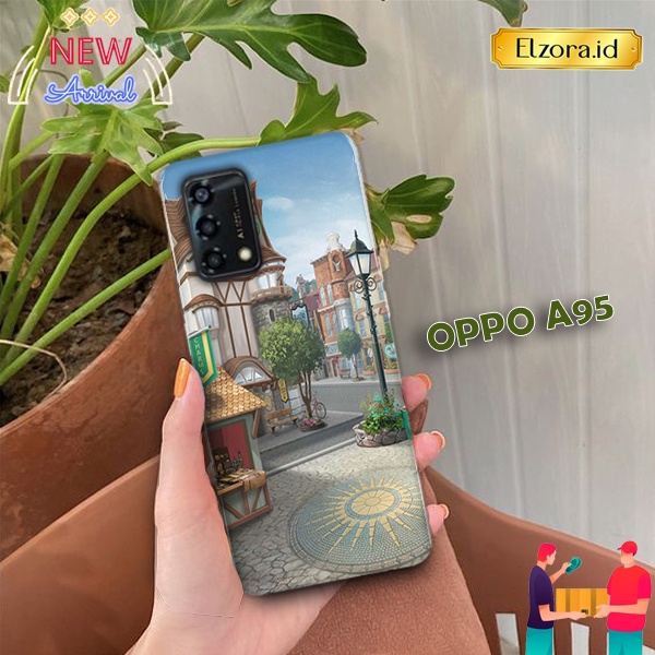 Case OPPO A95 Fashion Case  Case Lucu Hardcase Softcase Kesing Cover Silicon Termurah