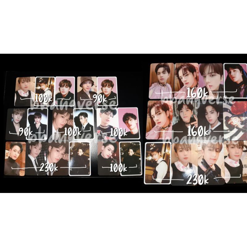 THE BOYZ CHASE STEALER TRICK PHOTOCARD TICKET LENTI Hyunjae Younghoon Juyeon