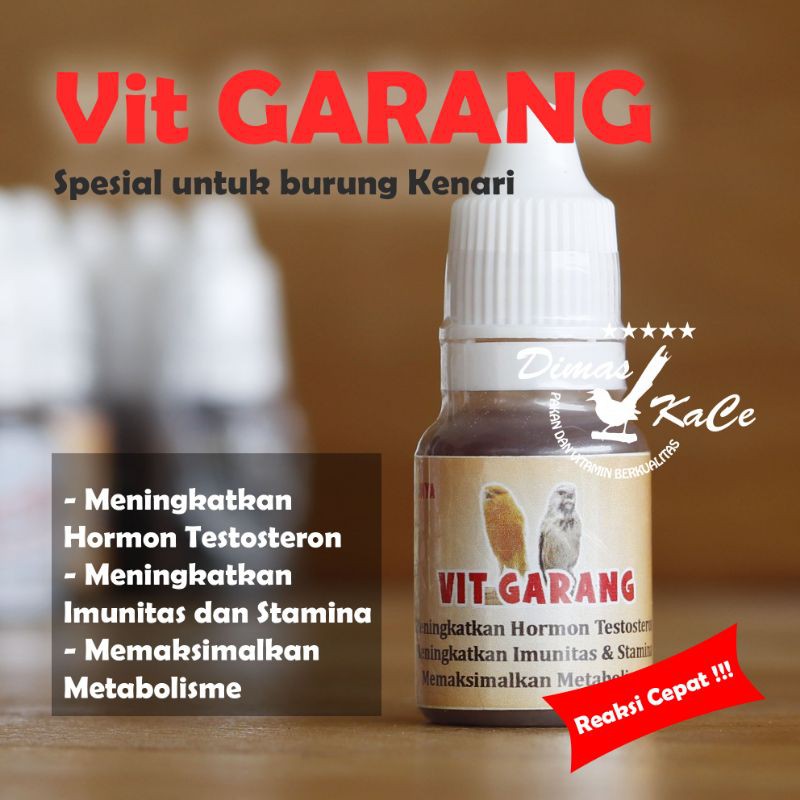 Paket Vit Garang vitamin untuk kenari blackthroat dimas kace indah jaya herbal