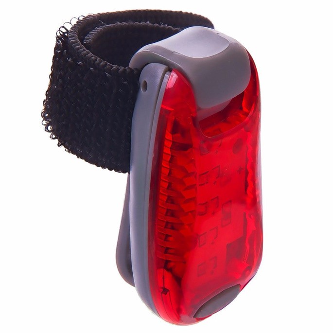 Lampu Sepeda Clip On Multifungsi 1PCS - Red