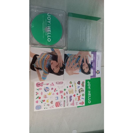 [OFFICIAL] UNSEALED ALBUM JOY HELLO CASE VER (TIDAK FULLSET) + POSTER