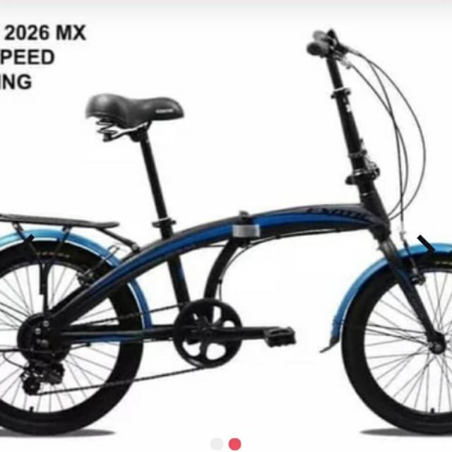Sepeda lipat 20 inch exotic 2026 MK disc brake