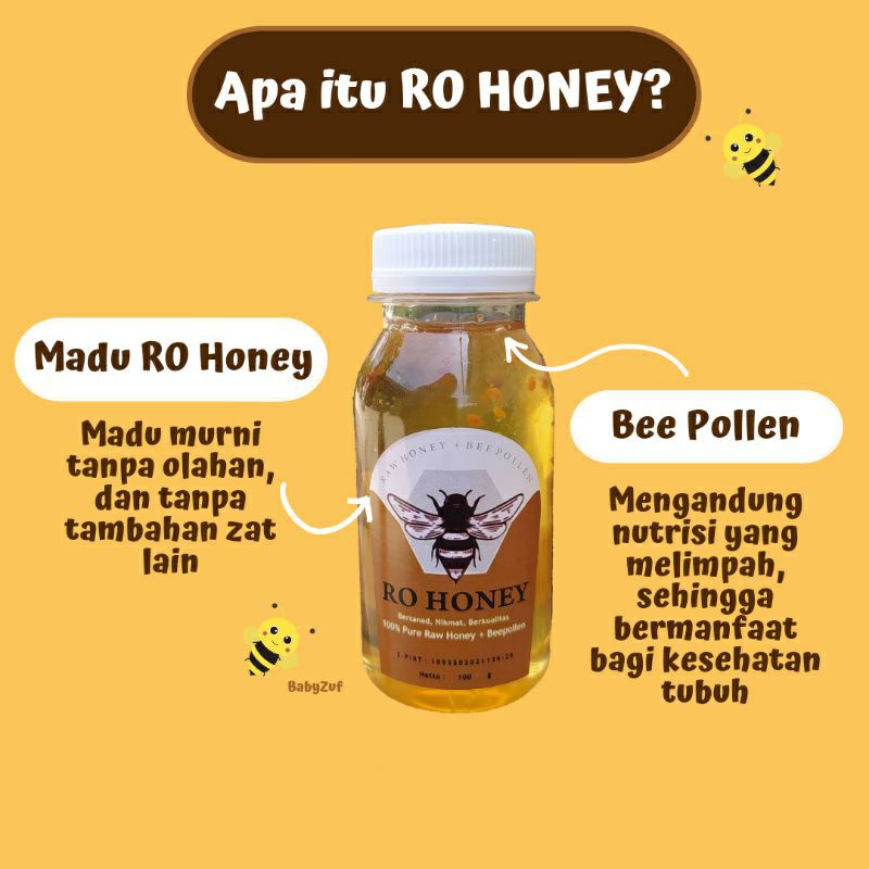 

Madu murni dan berkhasiat