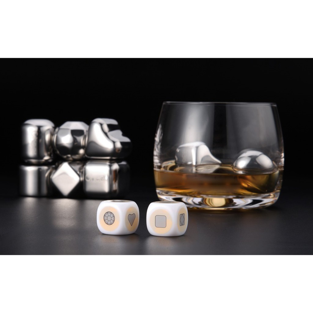 Xiaomi Mijia Circle Joy Ice Cube Es Batu Pendingin Minuman 304 Stainless Steel (isi 6)