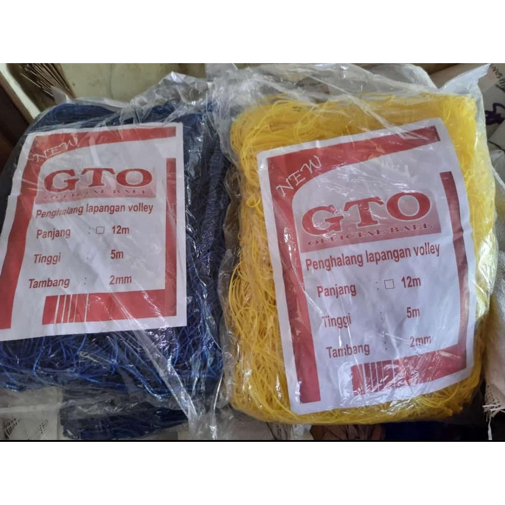 Jaring lapangan / jaring penghalang lapangan bola vollly / jaring lapangan bola volly