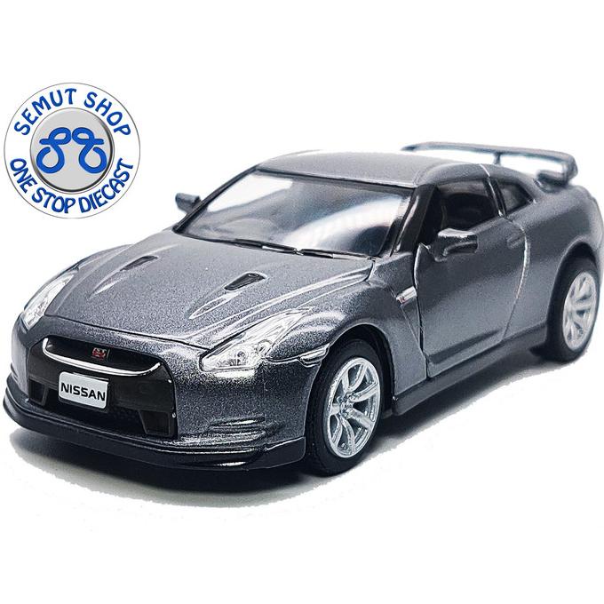 DIECAST KINSMART 2009 NISSAN GT-R R35 MINIATUR DIECAST MOBIL NISSAN GTR R35 STOK TERBATAS