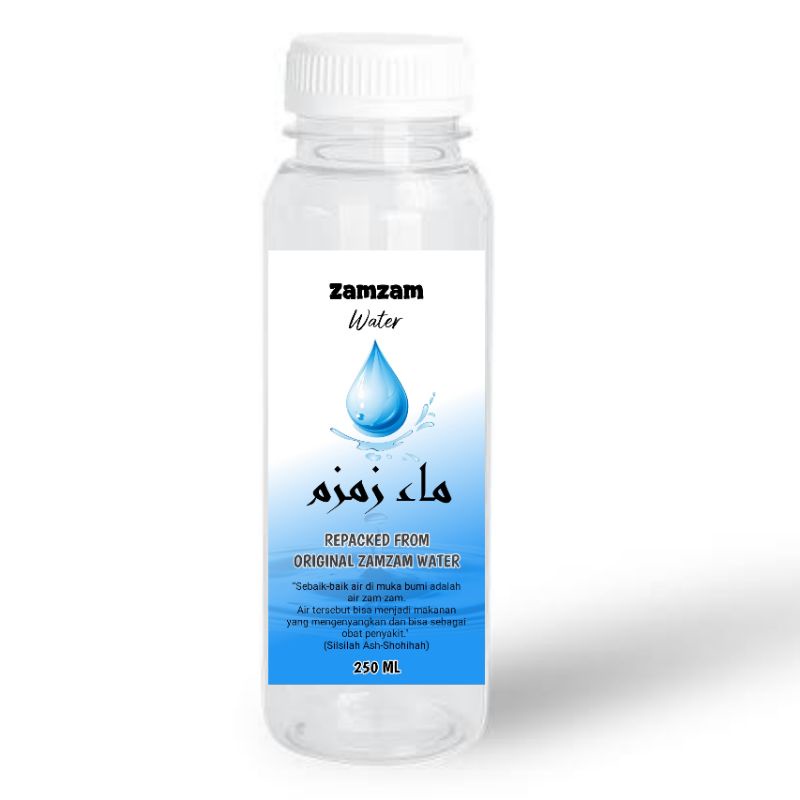 Air Zamzam 250ml Original 100%. Oleh2 Haji &amp; Umrah.