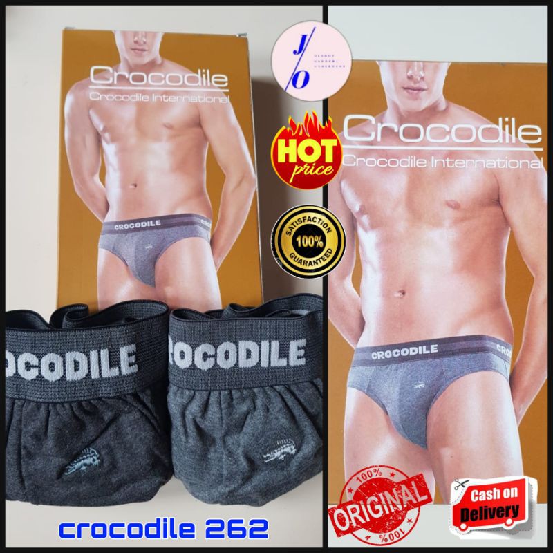 CELANA DALAM PRIA CROCODILE 262 | GROSIR PAKAIAN DALAM MURAH ORIGINAL / CD PRIA SEMPAK