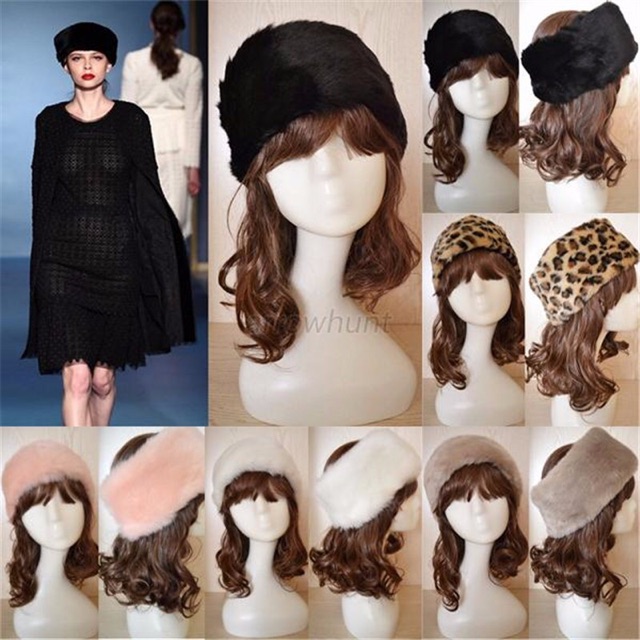 IMPORT Headband Bandana Topi Bulu Winter Musim Dingin